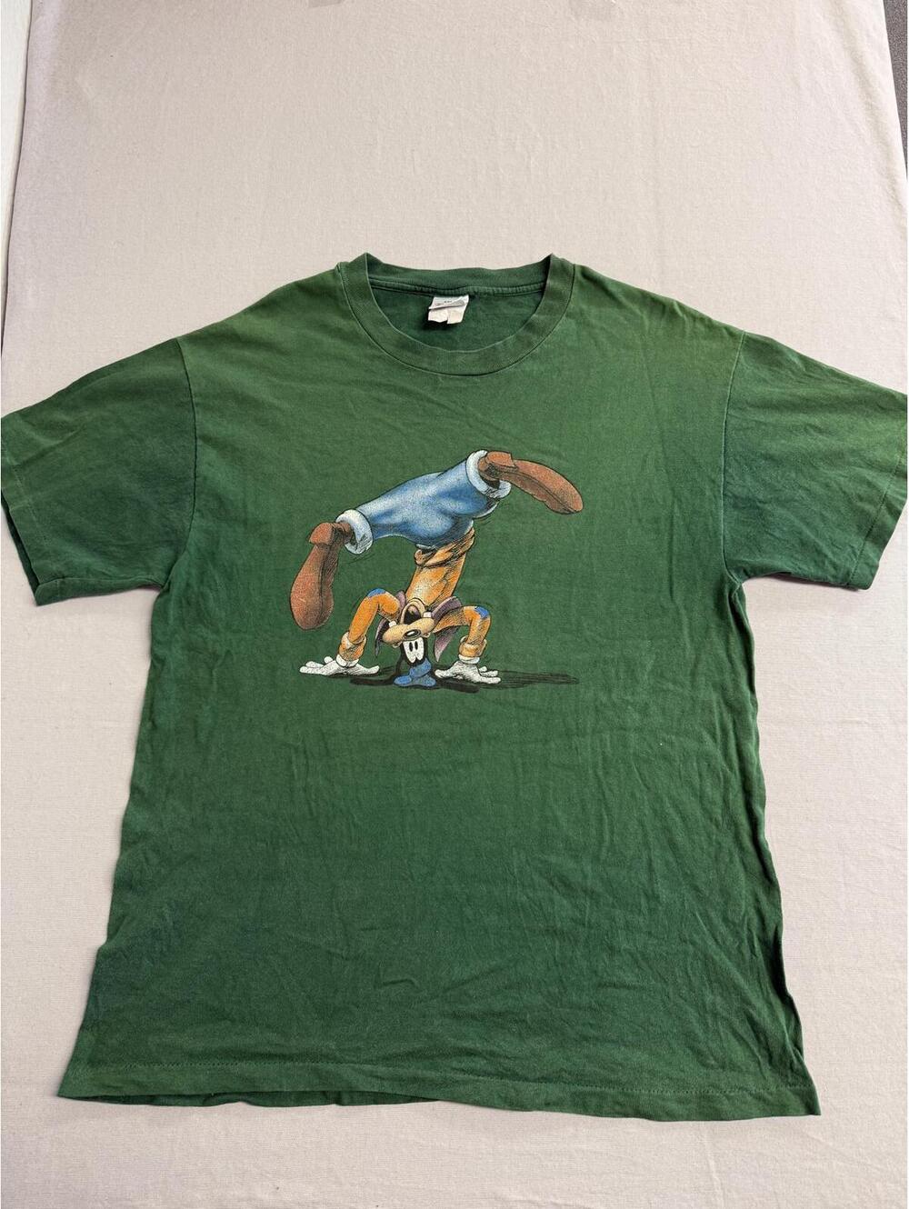Vintage 90s Disney Goofy Handstand Disney Store Goof Troop L